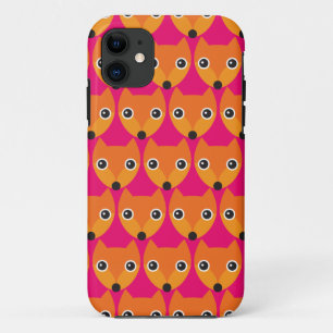 Retro foxy Fuchsdamenmuster iphone 5 Fall Case-Mate iPhone Hülle