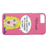 RETRO FRAMAN mit IHREM TEXT, benutzerdefinierte Te Case-Mate iPhone Hülle (Rückseite (Horizontal))