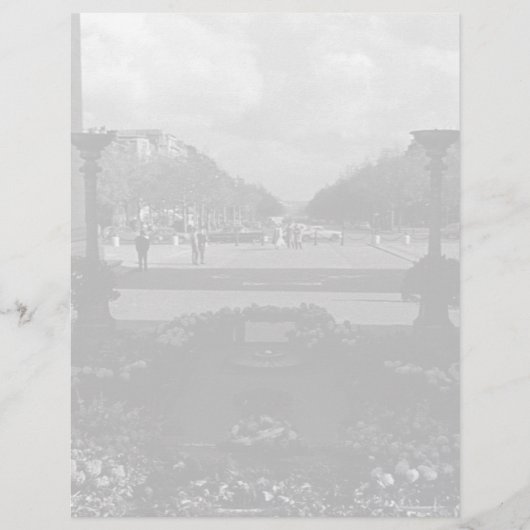 Retro France Paris Triumphbogen Unbekannter Soldat (Vorderseite)