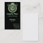 Retro Frankenstein Visitenkarte (Vorne/Hinten)