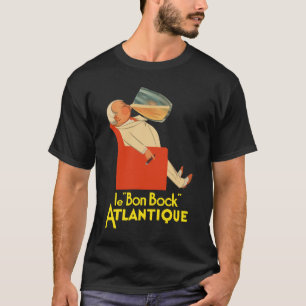 Retro französische Bierwerbung Le Bon Bock T-Shirt