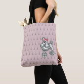 Retro-Französische-Pudel-Tragetasche Tasche (Von Nahem)