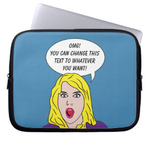 RETRO-FRAU-Laptop-Taschen Laptopschutzhülle