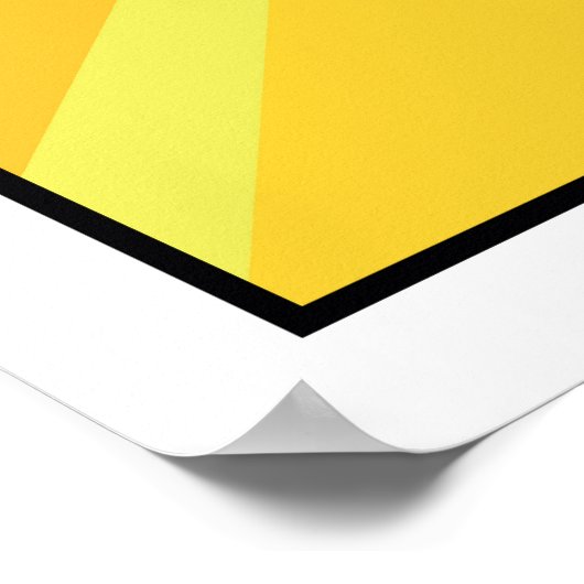 Retro-Frau Poster (Ecke)