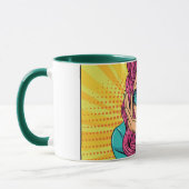 Retro-Frau Tasse (Links)