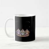 Retro Freshly Boo'd Coffee Lovers Boujee Ghost Hal Kaffeetasse (Links)