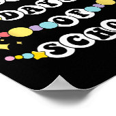Retro Freundschaft Bracelet 100 Tage Schulkinder Poster (Ecke)