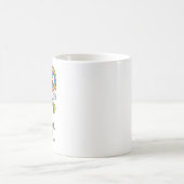 Retro friedliche Pride-Regenbogen-Kaffeetassen-T-S Kaffeetasse (Mittel)