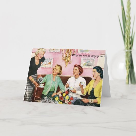 Retro Friends - Warum sind wir so unbeliebt?, Karte (Vorderseite)