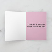 RETRO FRIENDSHIP VALENTINE'S DAY KAFFEE CARDS KARTE (Innenseite)