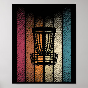 Retro-Frisbee-Disc-Golf _5 Poster