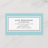 Retro-Frischkreisschere Firmenkarte Visitenkarte (Rückseite)