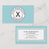 Retro-Frischkreisschere Firmenkarte Visitenkarte (Vorne/Hinten)