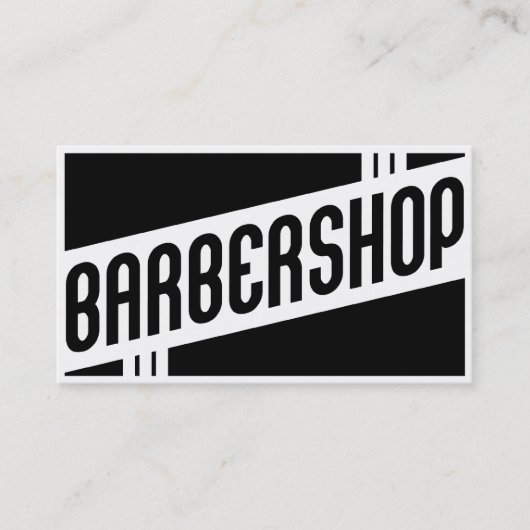 Retro-Friseur-Loyalitätsprogramm Treuekarte (Vorderseite)
