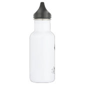 Retro-Frisur Trinkflasche (Links)