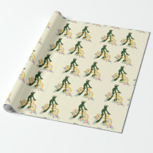 Retro Frog auf dem Fahrrad mit Blume