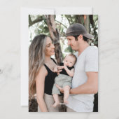 Retro Frohe Weihnachten Ein Foto (Rückseite)