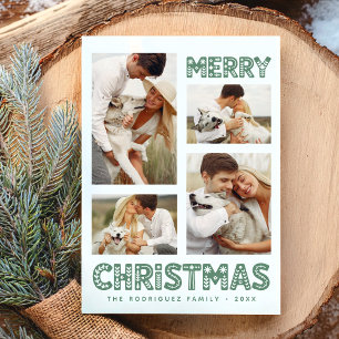 Retro Frohe Weihnachten Moderne