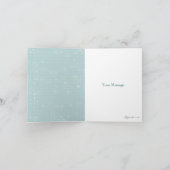 Retro Frohe Weihnachten Niedlich Rain-Deer (Innenseite)