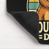 Retro Frohes Murmeltiertag Cooler Murmeltiertag 20 Mousepad (Ecke)