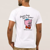 Retro frommes von Schwanz zu Schnauze-Shirt T-Shirt (Rückseite)