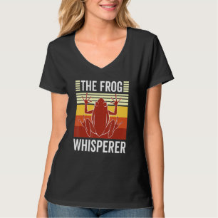 Retro-Frosch-Flüsterer T-Shirt