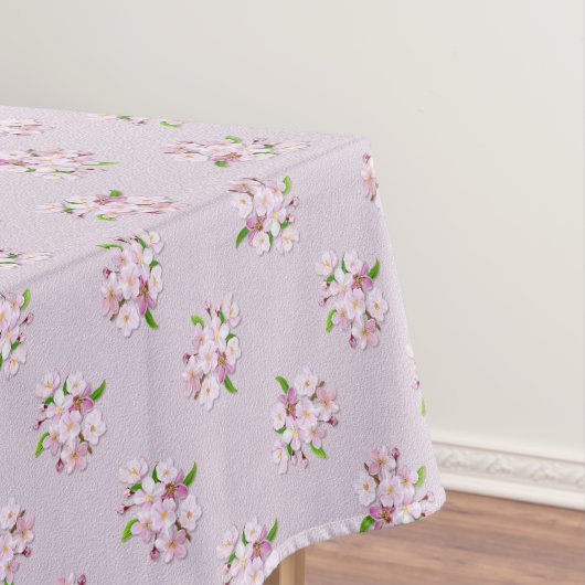 Retro Frühlingsmit blumenmuster Tischdecke (Beispiel)