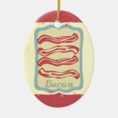 Retro Frühstückskost Ikone Speck Weihnachtsschmuck (Vorne)