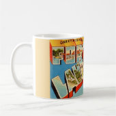 Retro Ft Lauderdale Florida Tasse (Links)