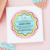 Retro Fun 80er Nostalgia Zuhause Kitchen Hütte Law Runder Aufkleber