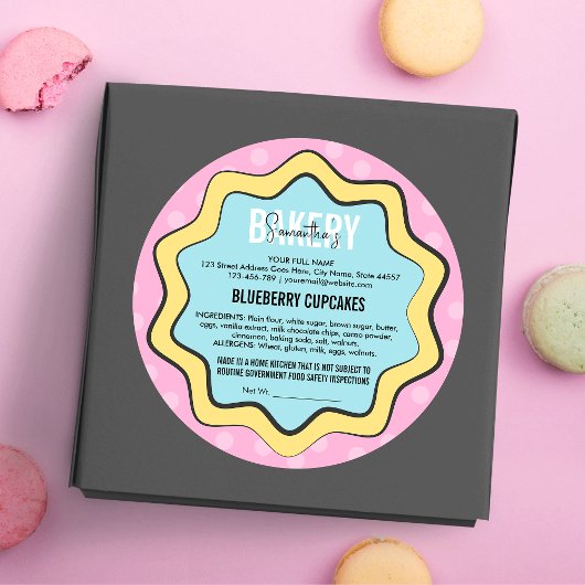 Retro Fun 80er Nostalgia Zuhause Kitchen Hütte Law Runder Aufkleber