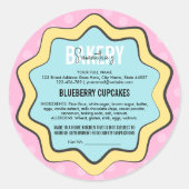 Retro Fun 80er Nostalgia Zuhause Kitchen Hütte Law Runder Aufkleber (Vorderseite)