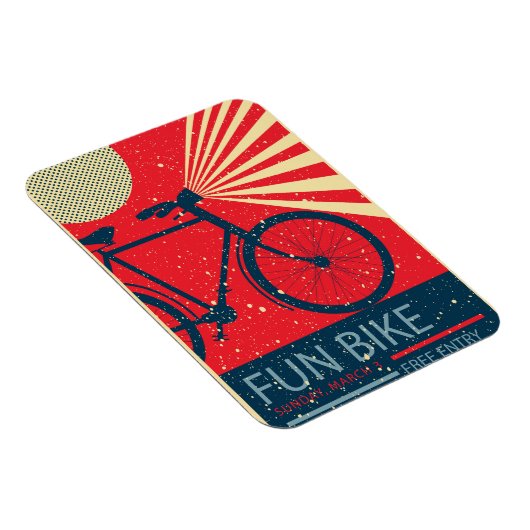 Retro Fun Bike Magnet (Rechte Seite)