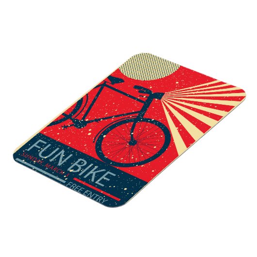 Retro Fun Bike Magnet (Linke Seite)