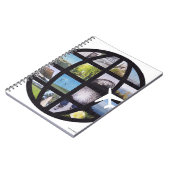 Retro Fun Fotos Globe Notizblock (Linke Seite)