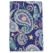 Retro Fun Galaxy Mittlere Geschenktüte (Vorderseite)