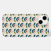 Retro Fun Garden Blume Muster Case-Mate iPhone Hülle (Rückseite (Horizontal))