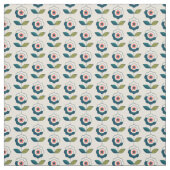 Retro Fun Garden Blume Muster Stoff (Muster)