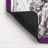 Retro Fun Hair Salon Mousepad (Ecke)