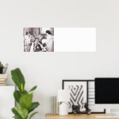 Retro Fun Hair Salon Poster (Heimbüro)