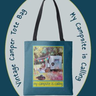 Retro Fun und Vintager Vibe Camper Trailer Tasche