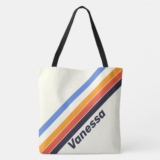 Retro Fünf Streifen Tasche (Rückseite)