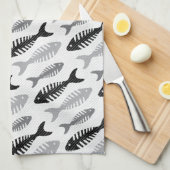 Retro Fünfzigerjahre Handtuch (Viertel Falte)