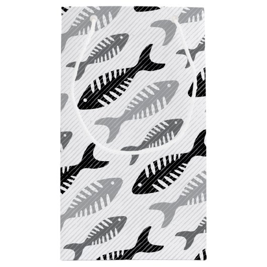 Retro Fünfzigerjahre Kleine Geschenktüte (Rückseite)