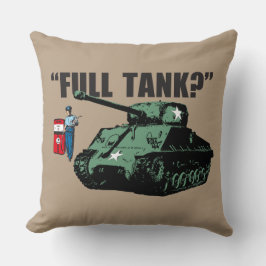 Retro Fünfzigerjahre Tankstellebegleiter: "Voller Kissen