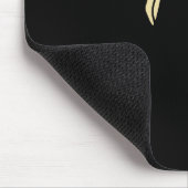 Retro Fünfzigerjahre traurige Flamigo Mousepad (Ecke)