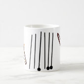 Retro FünfzigerjahreTrombone Kaffeetasse (Mittel)