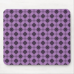 Retro Funk Geometric Mousepad, Lavendel Mousepad