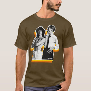 Retro-Funke verblassen Kunst T-Shirt