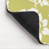 Retro funky Blumen-Mauspad Mousepad (Ecke)